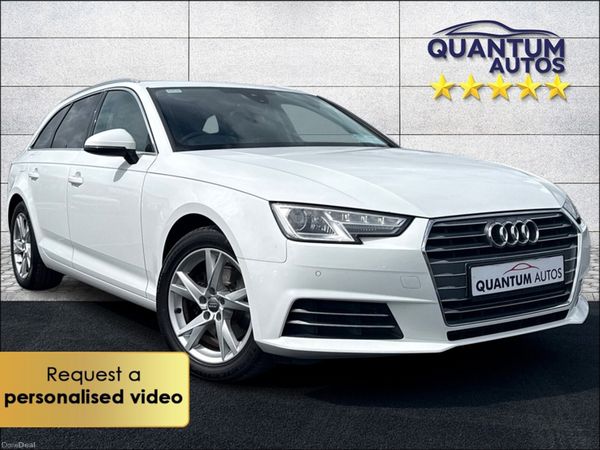 Audi A4 Estate, Petrol, 2017, White