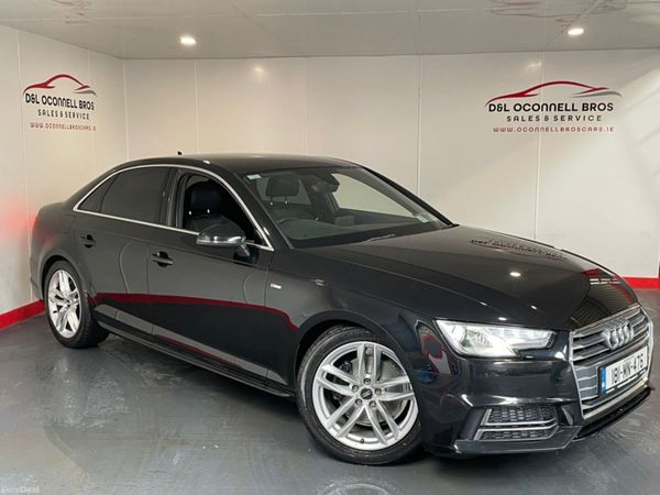 Audi A4 Saloon, Diesel, 2018, Black