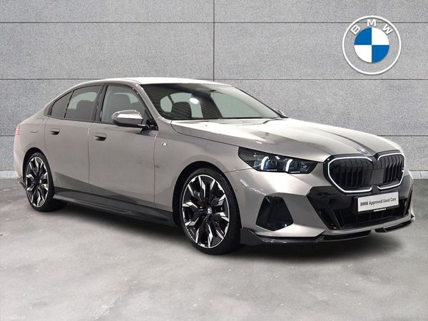BMW 5-Series Saloon, Petrol Plug-in Hybrid, 2026, Grey