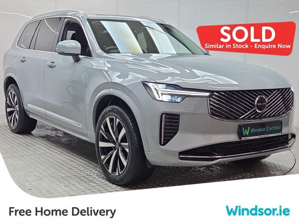 Volvo XC90 SUV, Petrol Plug-in Hybrid, 2025, Grey