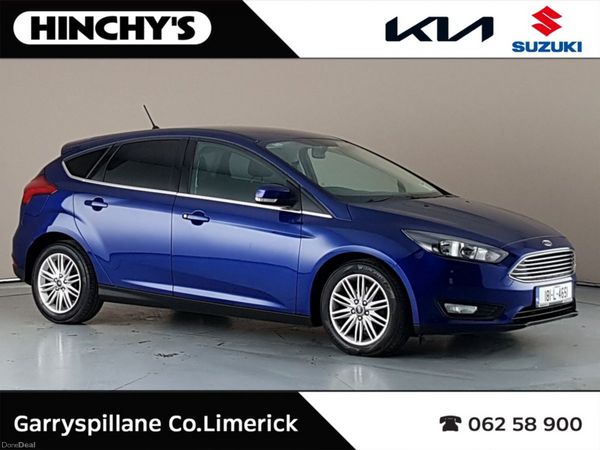 Ford Focus Hatchback, Petrol, 2018, Blue