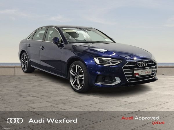 Audi A4 Saloon, Diesel, 2023, Blue