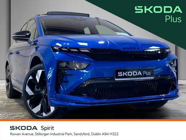 Skoda Enyaq Estate, Electric, 2026, Blue