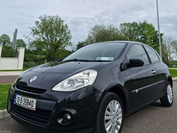 Renault Clio Hatchback, Ethanol Petrol, 2010, Black