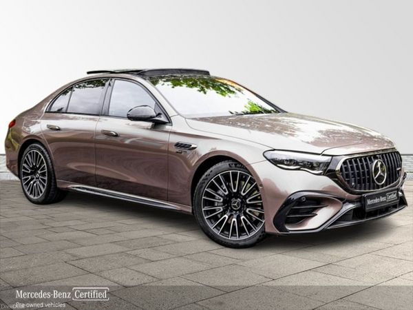 Mercedes-Benz E-Class Saloon, Petrol Plug-in Hybrid, 2025, Brown