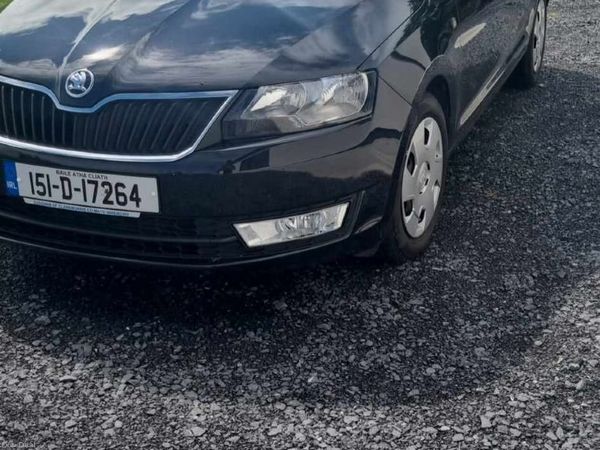 Skoda Rapid Hatchback, Diesel, 2015, Black