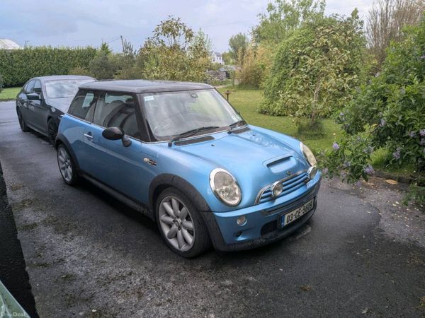 Mini Cooper Hatchback, Petrol, 2003, Blue