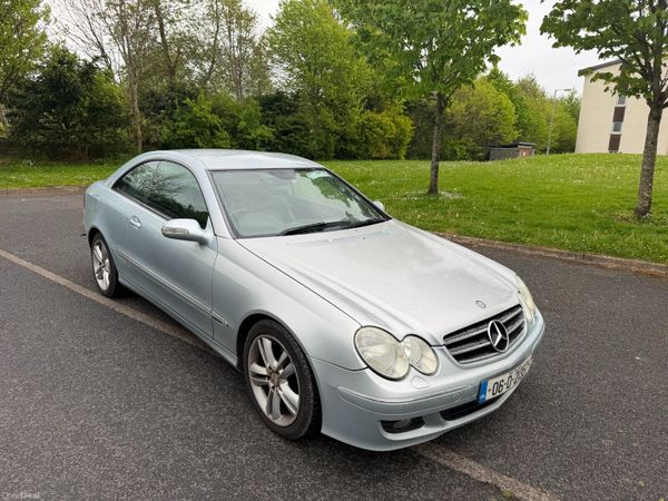 Mercedes-Benz CLK Coupe, Petrol, 2006, Silver