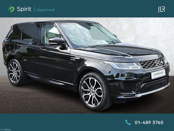Land Rover Range Rover Sport SUV, Petrol Hybrid, 2022, Black