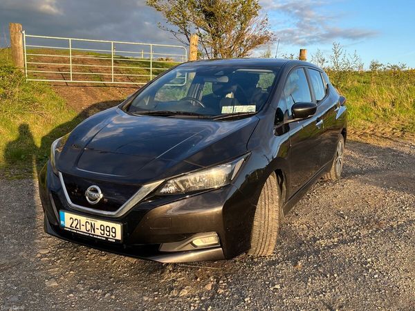 Nissan Leaf Hatchback, Electric, 2022, Black