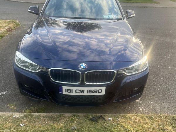 BMW 3-Series Saloon, Petrol Plug-in Hybrid, 2018, Navy