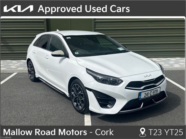 Kia Ceed Hatchback, Diesel Hybrid, 2024, White