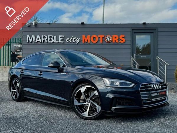 Audi A5 Hatchback, Diesel, 2018, Blue