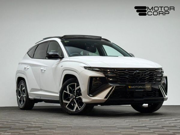 Hyundai Tucson SUV, Petrol Plug-in Hybrid, 2025, White