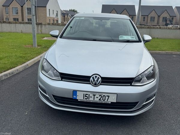 Volkswagen Golf Hatchback, Diesel, 2015, Silver