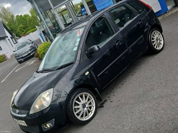 Ford Fiesta Hatchback, Petrol, 2008, Black