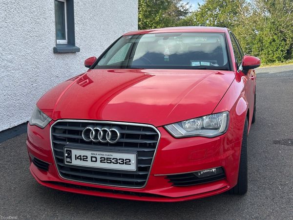 Audi A3 Saloon, Diesel, 2014, Red