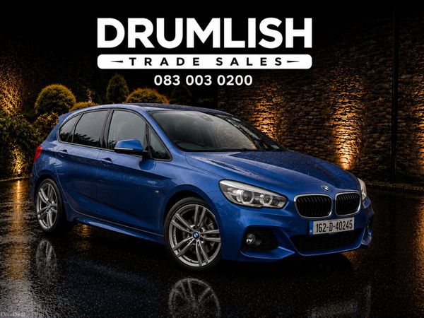 BMW 2-Series Hatchback, Petrol Plug-in Hybrid, 2016, Blue