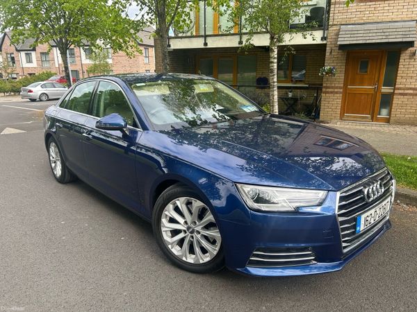 Audi A4 Saloon, Diesel, 2016, Blue