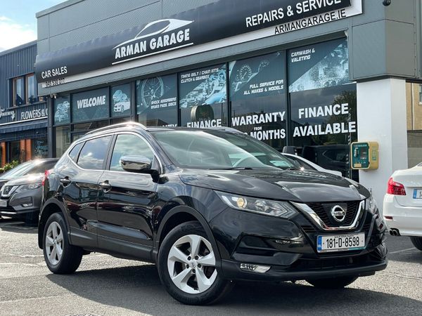 Nissan Qashqai MPV, Petrol, 2018, Black
