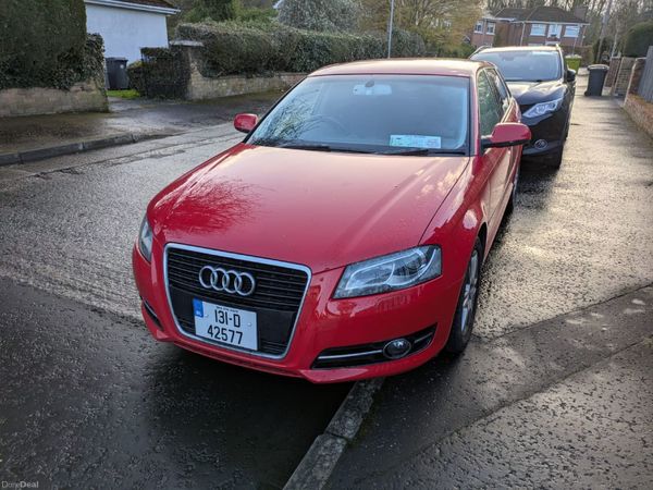 Audi A3 Hatchback, Petrol, 2013, Red
