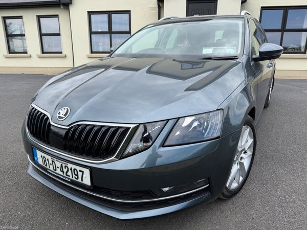 Skoda Octavia Estate, Petrol, 2018, Grey