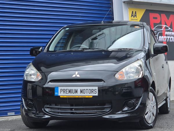 Mitsubishi Mirage Hatchback, Petrol, 2013, Black