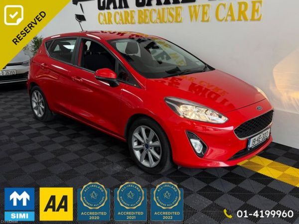 Ford Fiesta Hatchback, Petrol, 2019, Red
