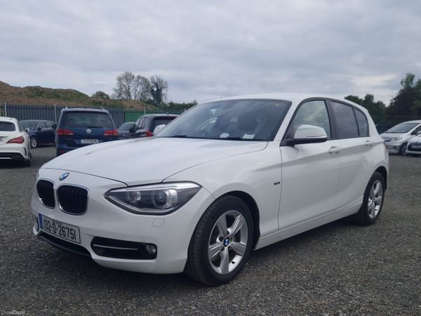 BMW 1-Series Hatchback, Petrol, 2013, White