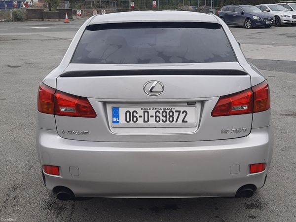 Lexus IS Saloon, Petrol, 2006, Silver