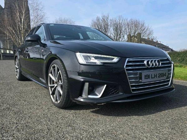 Audi A4 Saloon, Diesel, 2019, Black