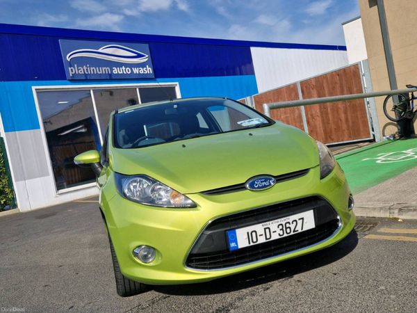 Ford Fiesta Hatchback, Petrol, 2010, Green