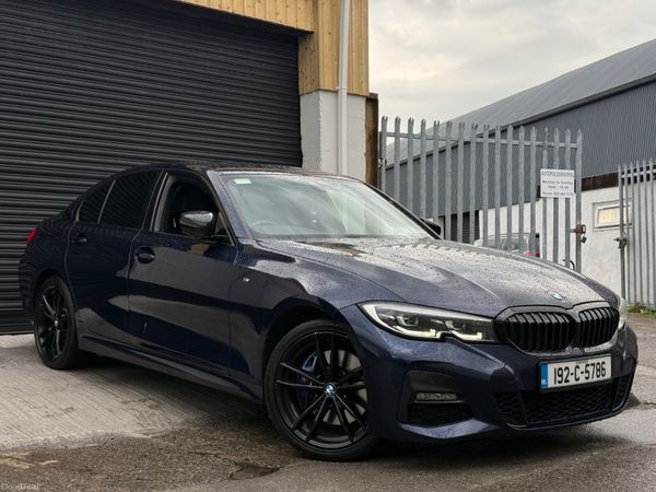 BMW 3-Series Saloon, Petrol Hybrid, 2019, Blue