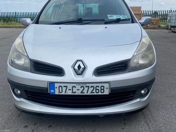 Renault Clio Hatchback, Petrol, 2007, Silver