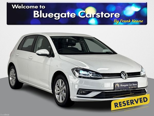 Volkswagen Golf Hatchback, Petrol, 2018, White