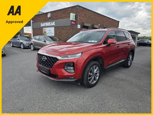 Hyundai Santa Fe Estate, Diesel, 2018, Orange