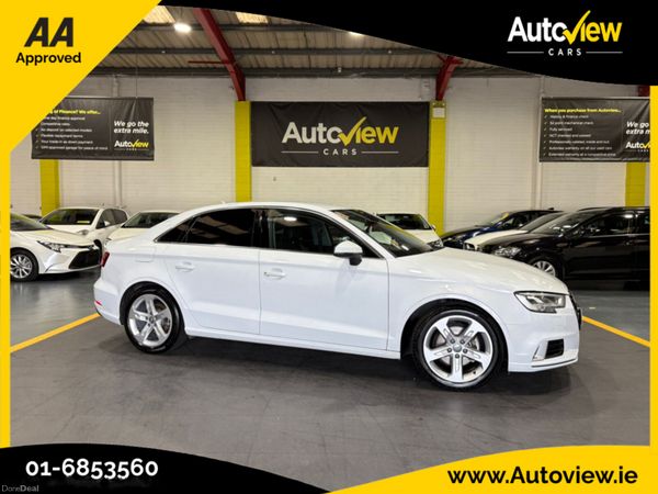 Audi A3 Saloon, Petrol, 2018, White