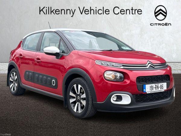 Citroen C3 Hatchback, Petrol, 2019, Red