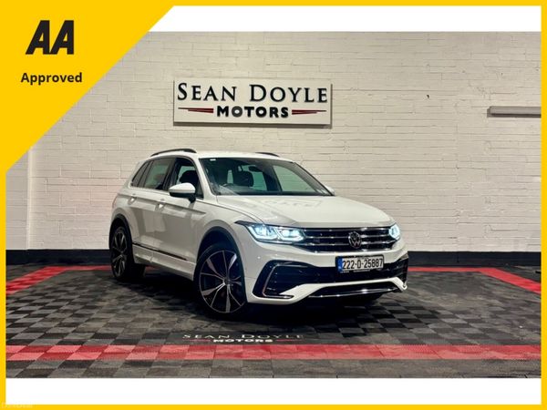 Volkswagen Tiguan SUV, Petrol Plug-in Hybrid, 2022, White