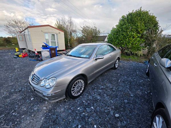 Mercedes-Benz CLK Coupe, Petrol, 2005, Silver