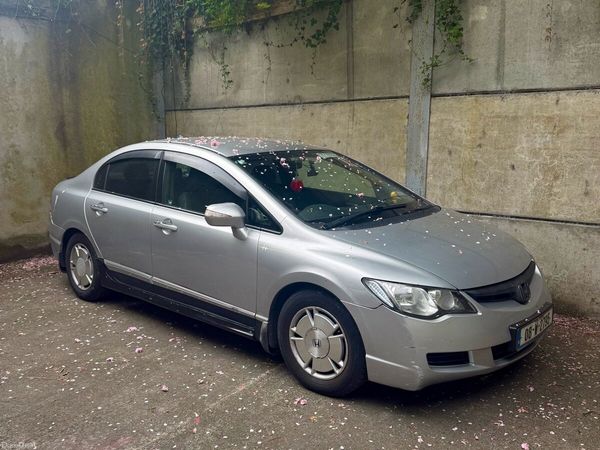 Honda Civic Saloon, Petrol Hybrid, 2008, Grey