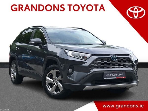 Toyota RAV4 SUV, Petrol Hybrid, 2022, Grey