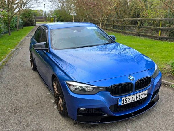 BMW 3-Series Saloon, Diesel, 2015, Blue