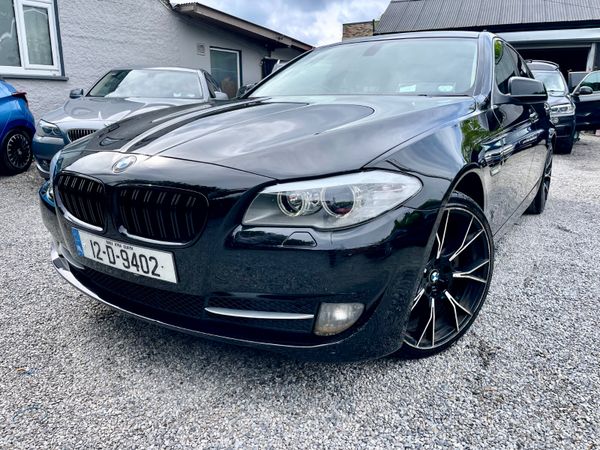 BMW 5-Series Saloon, Diesel, 2012, Black