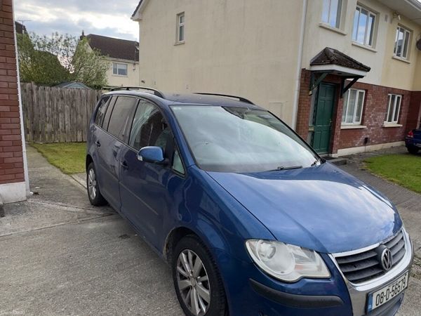 Volkswagen Touran MPV, Diesel, 2008, Blue