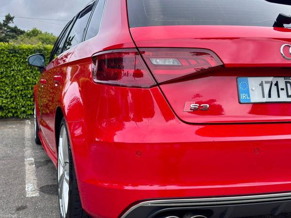 Audi S3 Hatchback, Petrol, 2017, Red