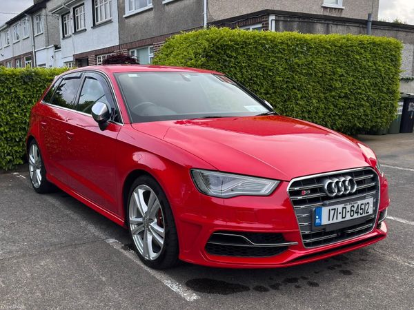 Audi S3 Hatchback, Petrol, 2017, Red