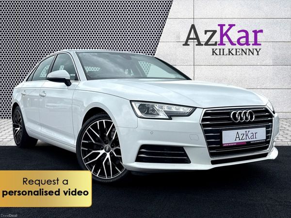 Audi A4 Saloon, Petrol, 2018, White