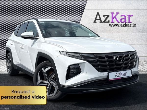 Hyundai Tucson SUV, Petrol Plug-in Hybrid, 2023, White