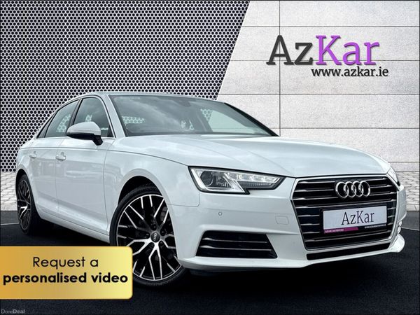 Audi A4 Saloon, Petrol, 2018, White